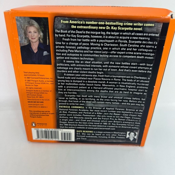 Patricia Cornwell audiobook Book of the dead on CD - Picture 6 of 6